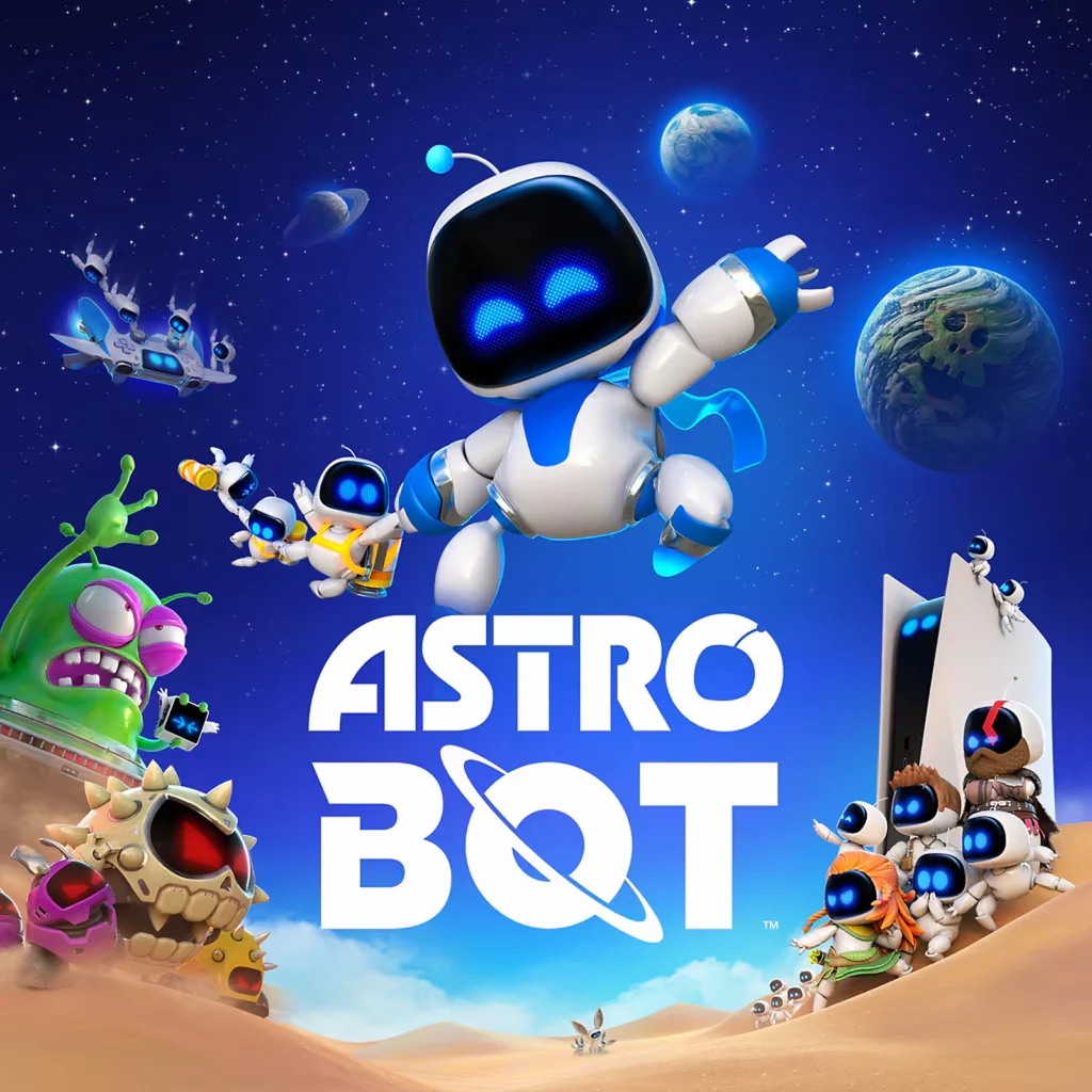 Arte oficial de Astro Bot para PS5