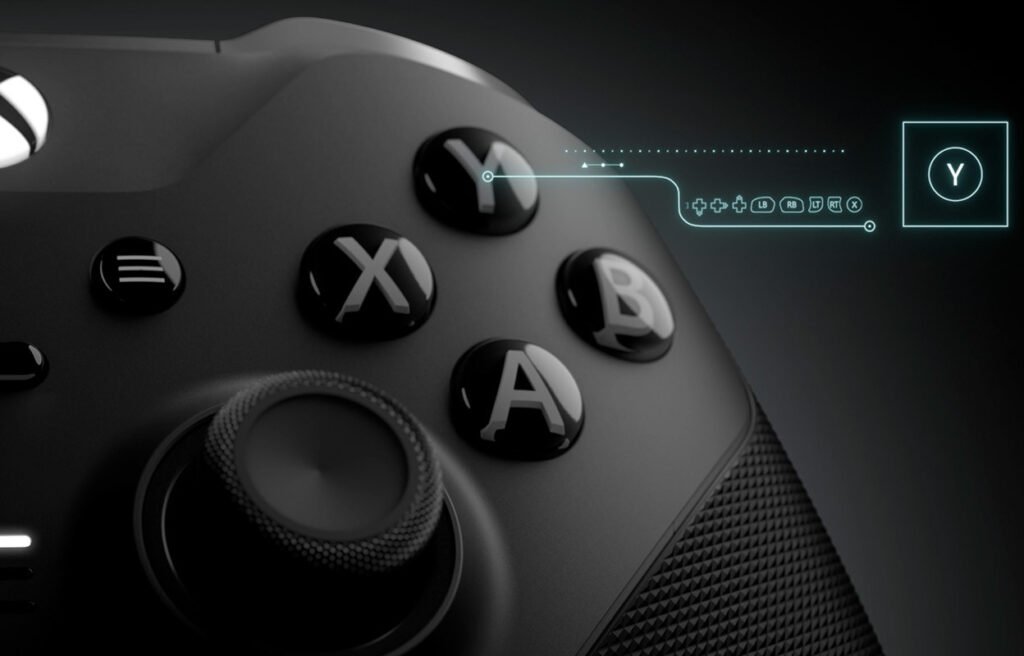 Detalle de los botones del Xbox Elite Series 2